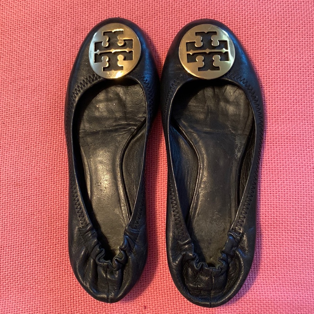 Black Tory Burch Flats